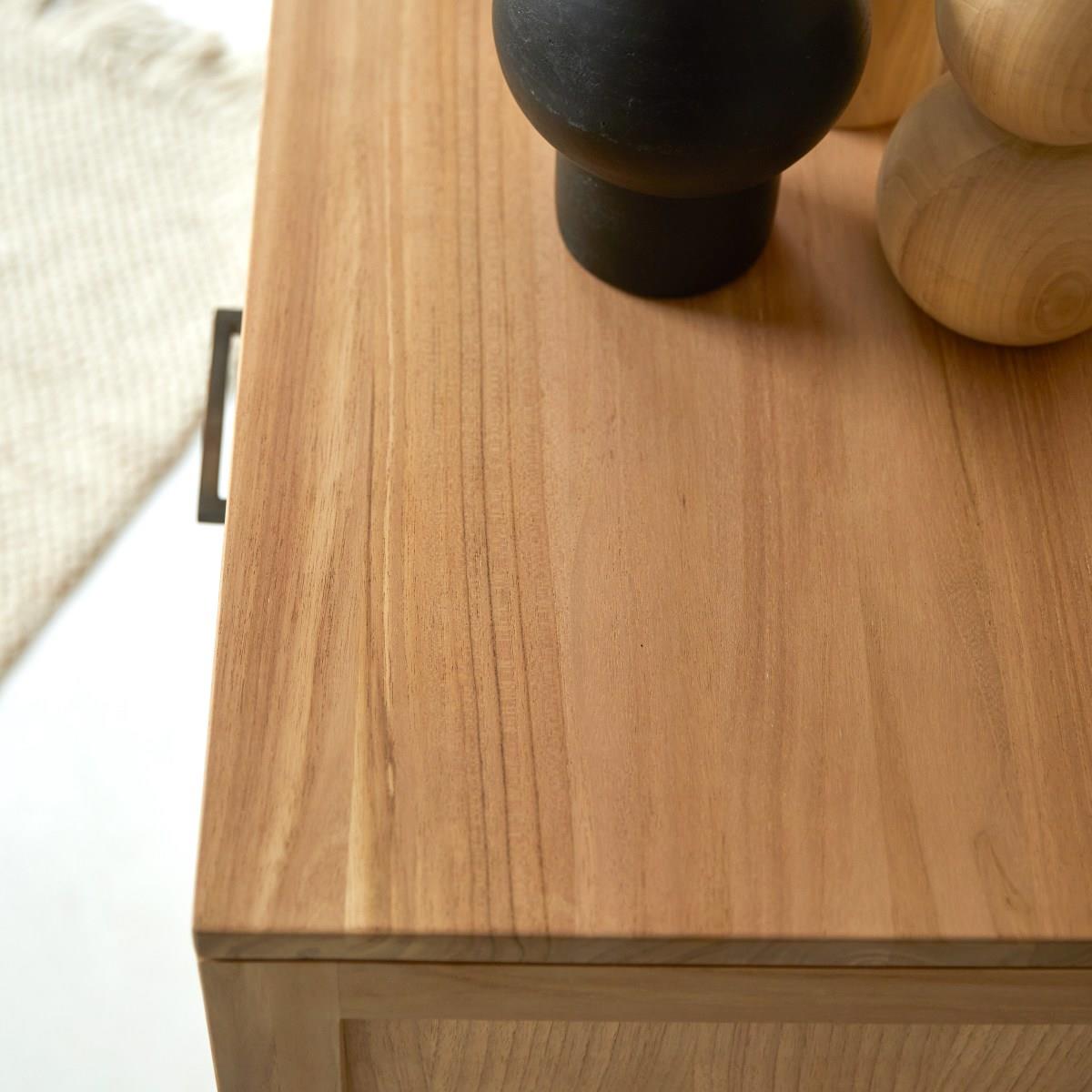 Tikamoon - Maë - Teakhouten dressoir 120 cm