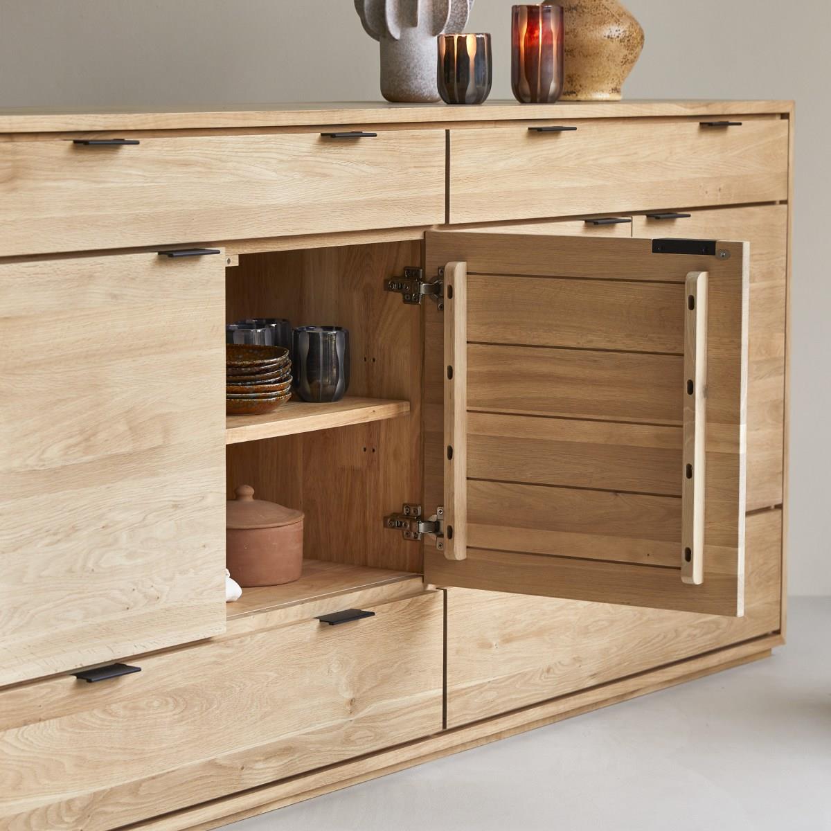 Tikamoon - Senson - Massief eikenhouten buffet 200 cm