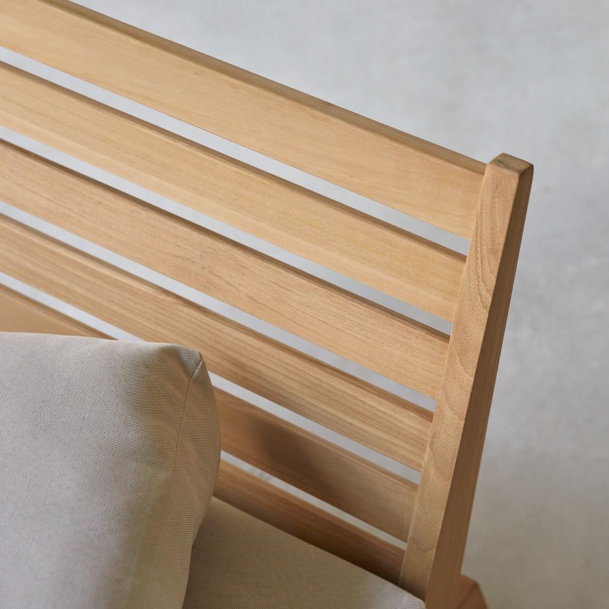 Tikamoon - Olia - Massief teakhouten fauteuil