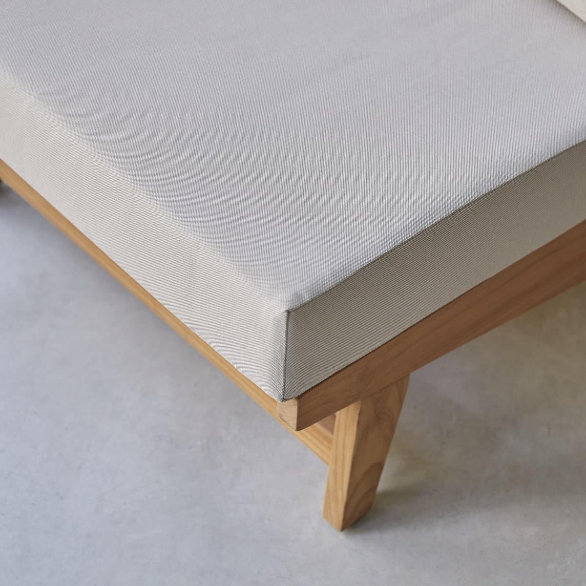 Tikamoon - Olia - Massief teakhouten fauteuil