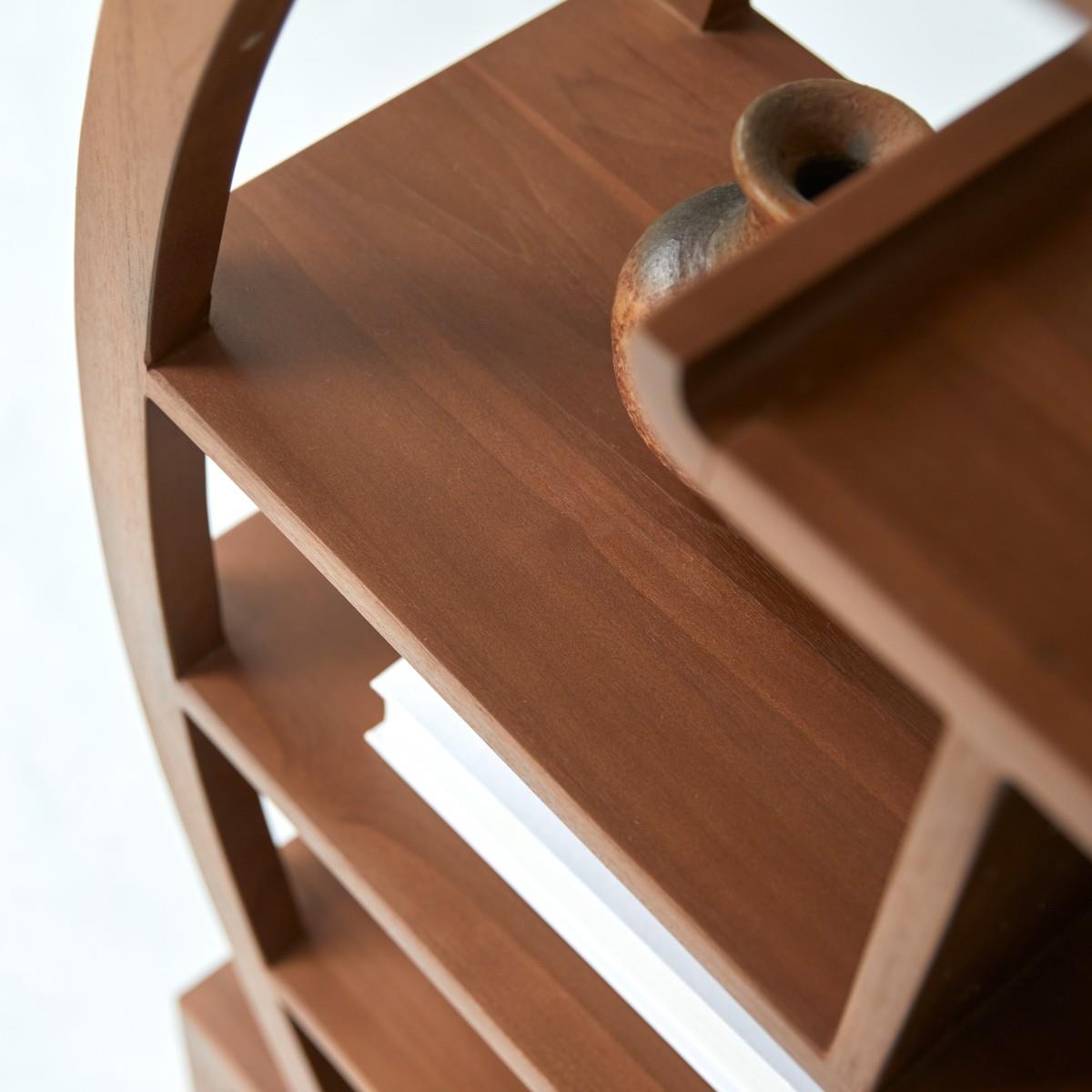 Tikamoon - Ying Yang - Massief teakhouten boekenkast