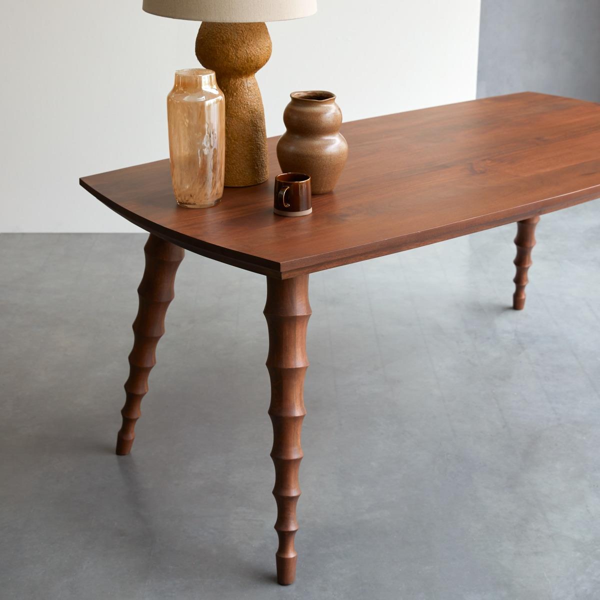 Tikamoon - Anouk - Eettafel van massief mangohout voor 4|6 personen.