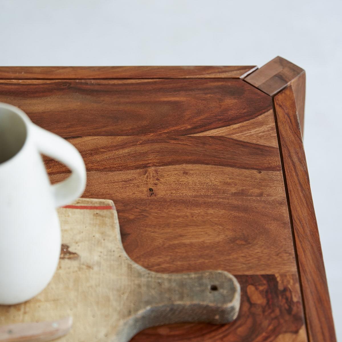 Tikamoon - Luna - Tafel van massief palissander voor 6|8 personen.