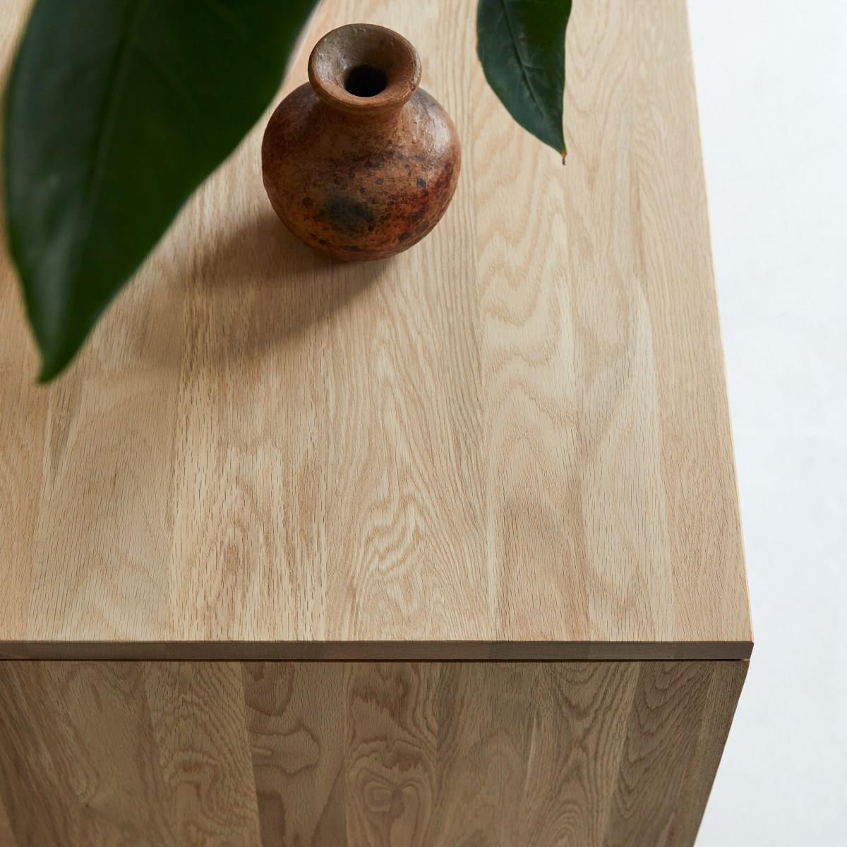 Tikamoon - Anoa - Massief eiken tv-meubel 180 cm