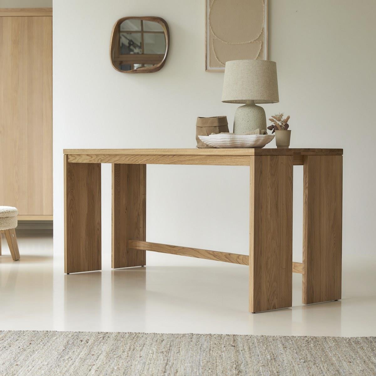 Tikamoon - Bureau Eden van massief eiken 160 cm