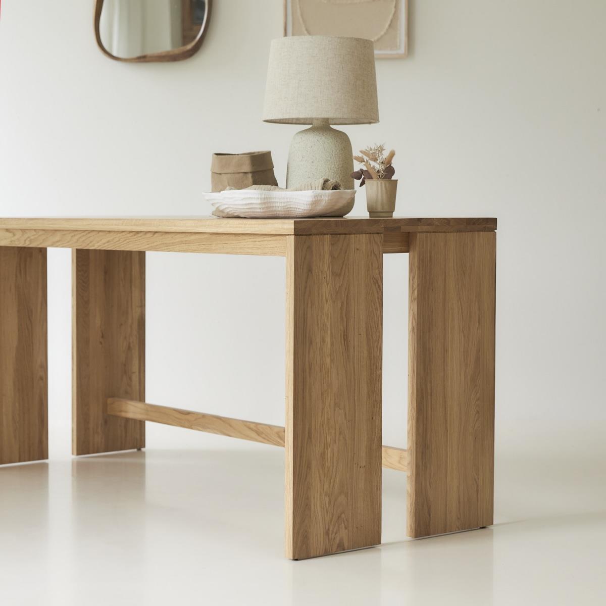 Tikamoon - Bureau Eden van massief eiken 160 cm