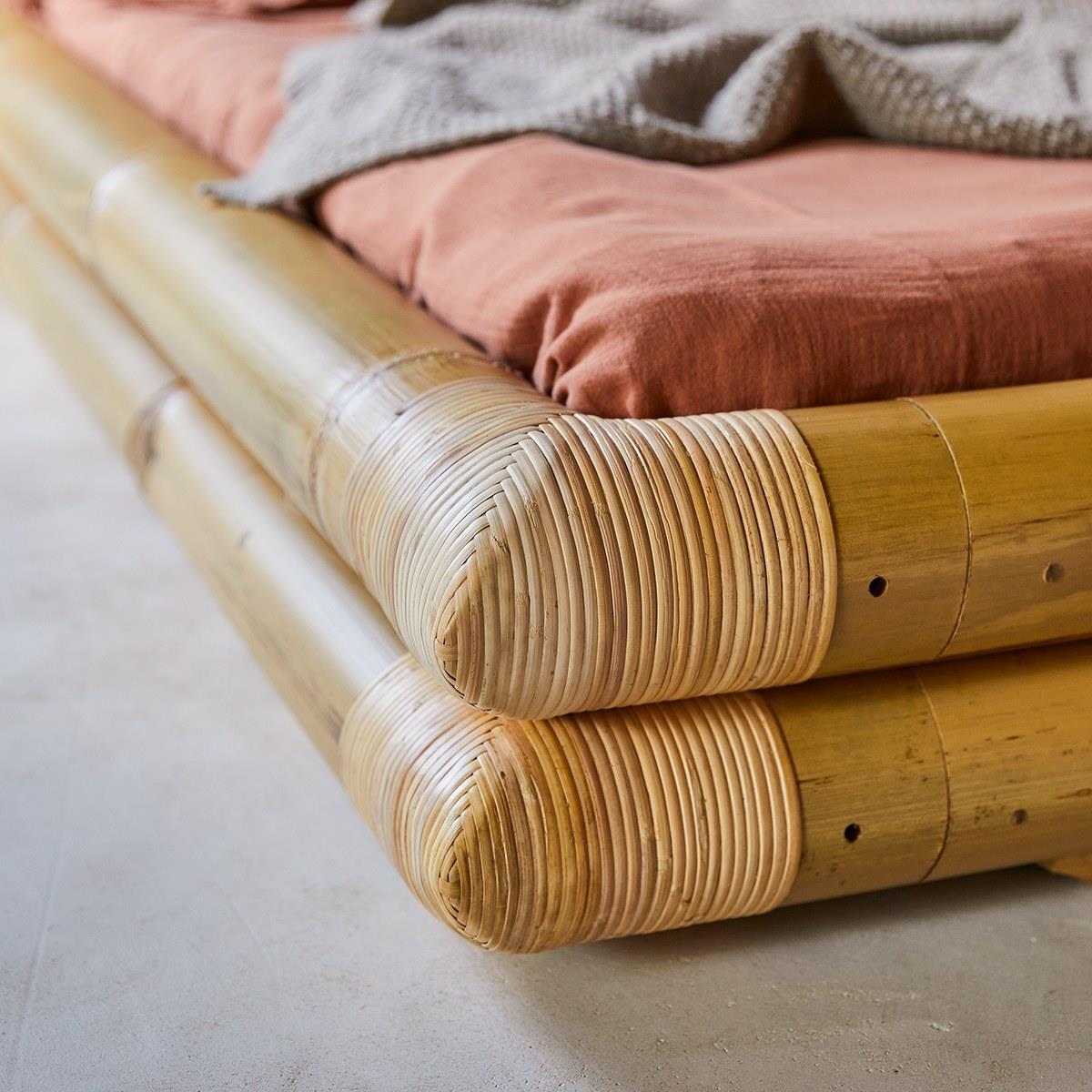 Tikamoon - Balyss - Bamboe futonbed 90 x 190 cm
