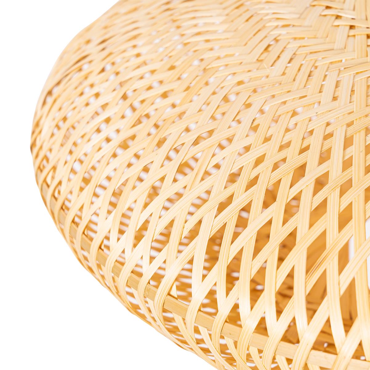 QAZQA Oosterse hanglamp bamboe 50 cm - Ostrava