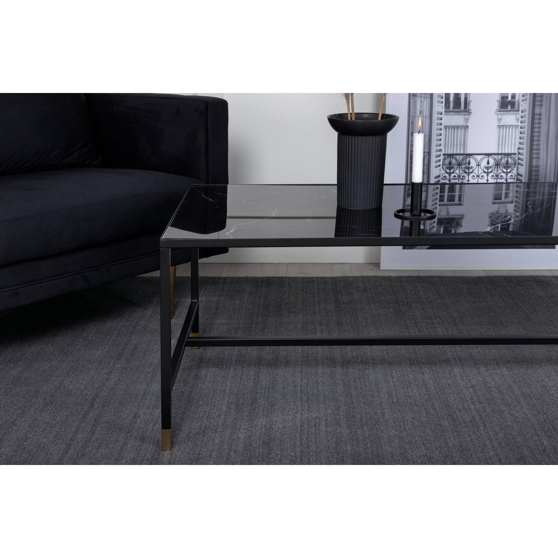 Venture Home Dipp Salontafel 130 x 60 - Zwart