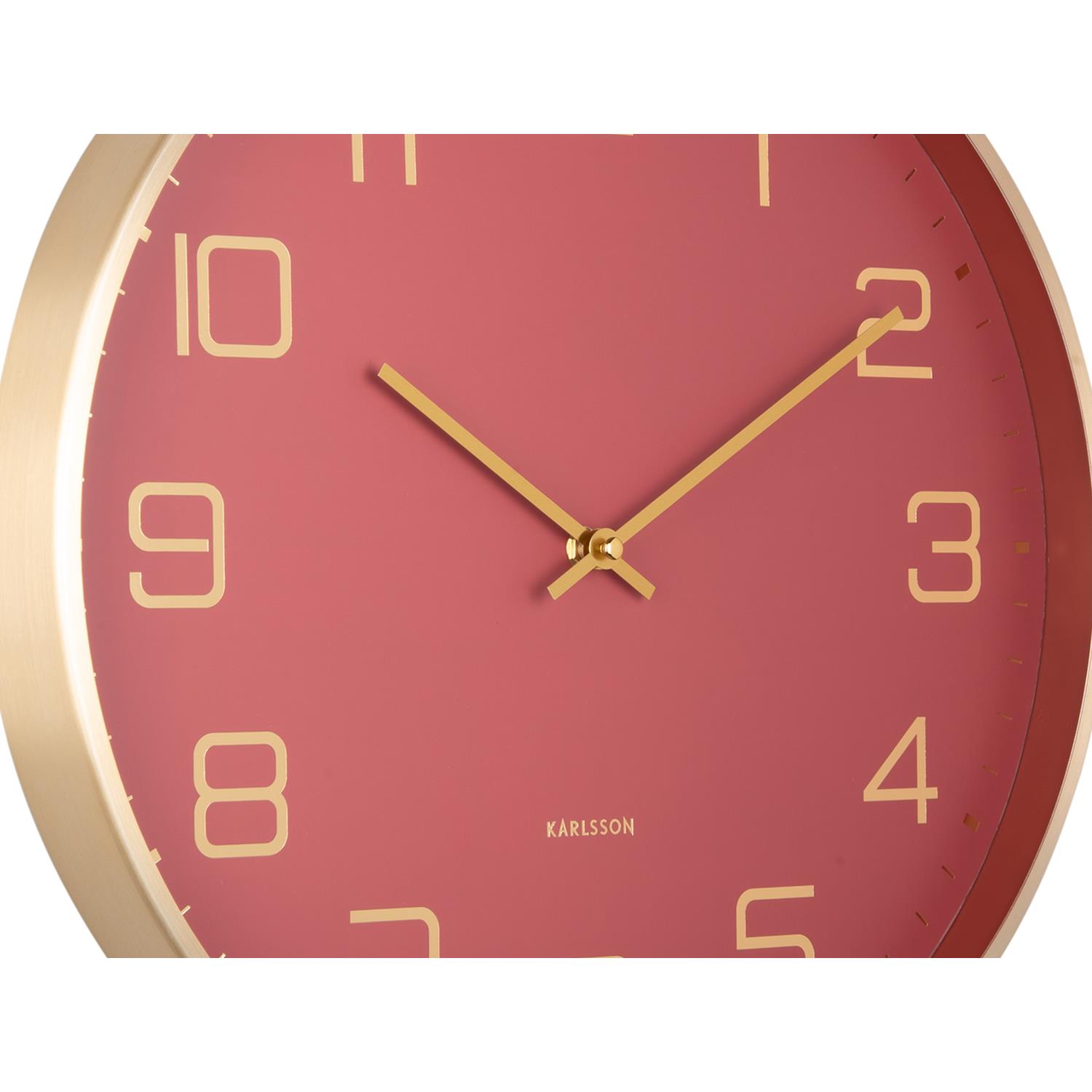 Karlsson - Wall Clock Elegance Glow
