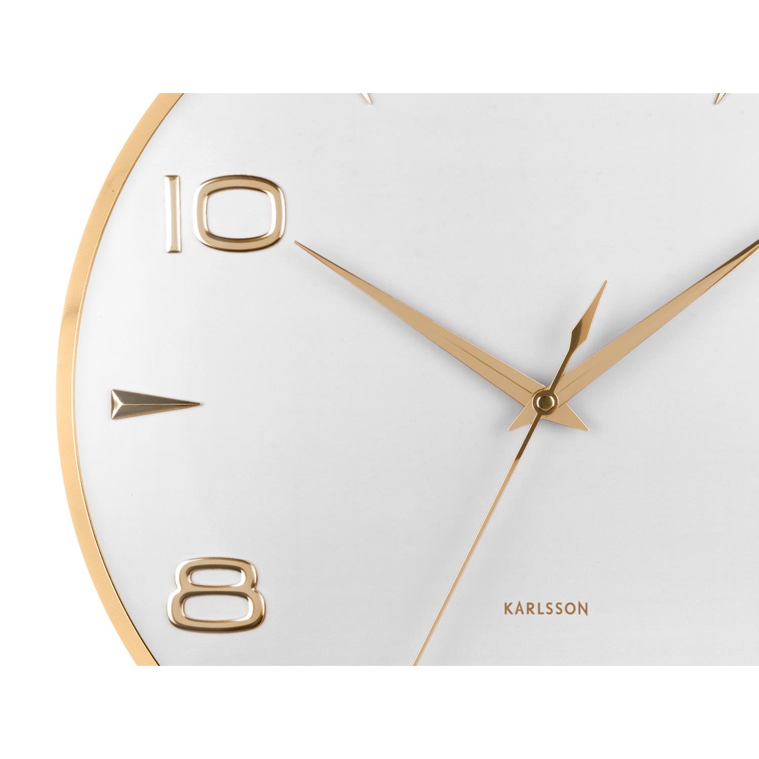 Karlsson - Wall Clock Sienna Glow