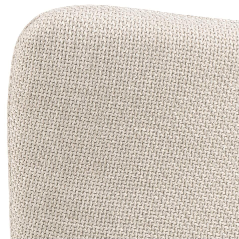 Giga Living - Eetkamerstoel met Armleuning Beige - Erwin - Set van 2
