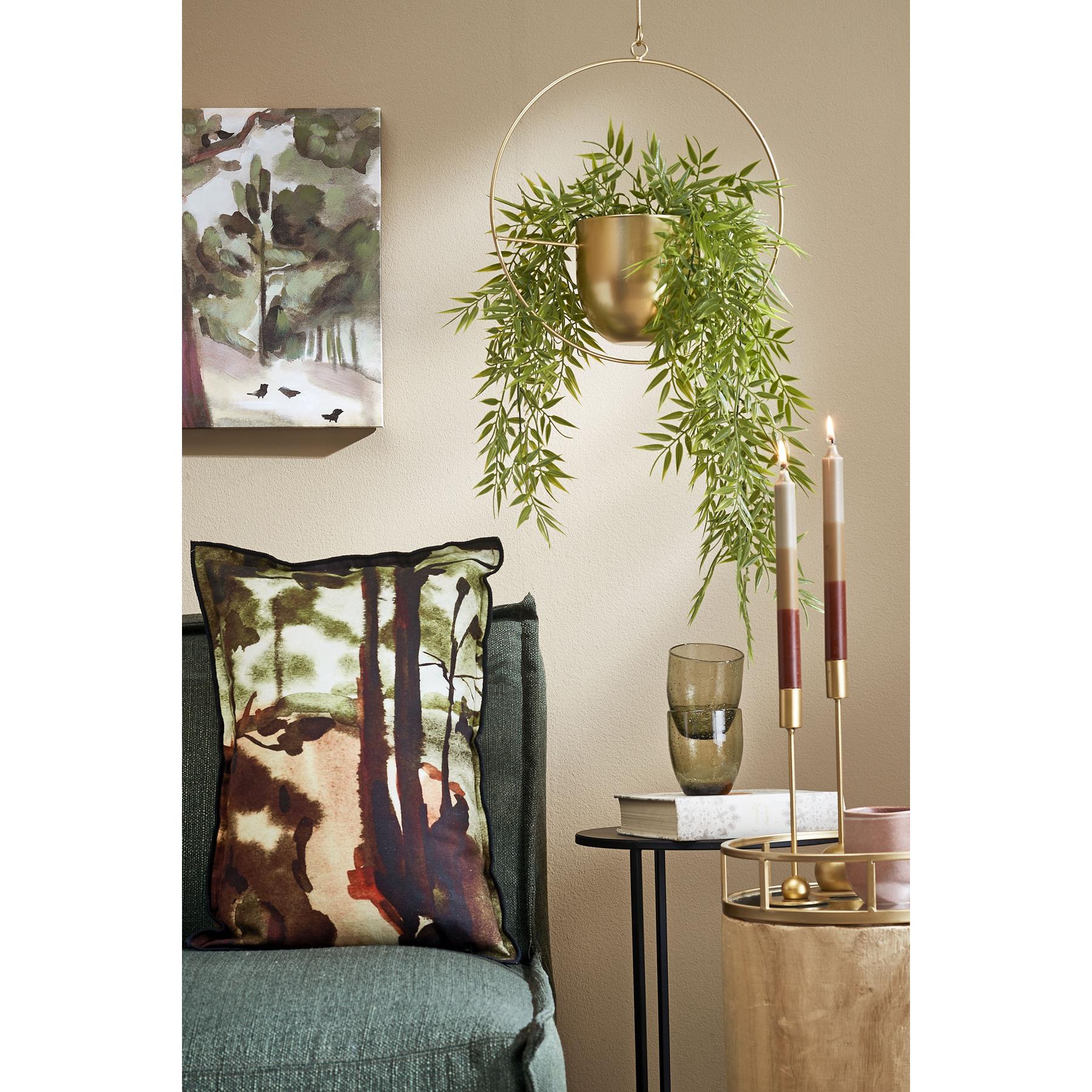 Mica Decorations Dexter Hangende Bloempot - L34 x B14 x H65 cm - Goud