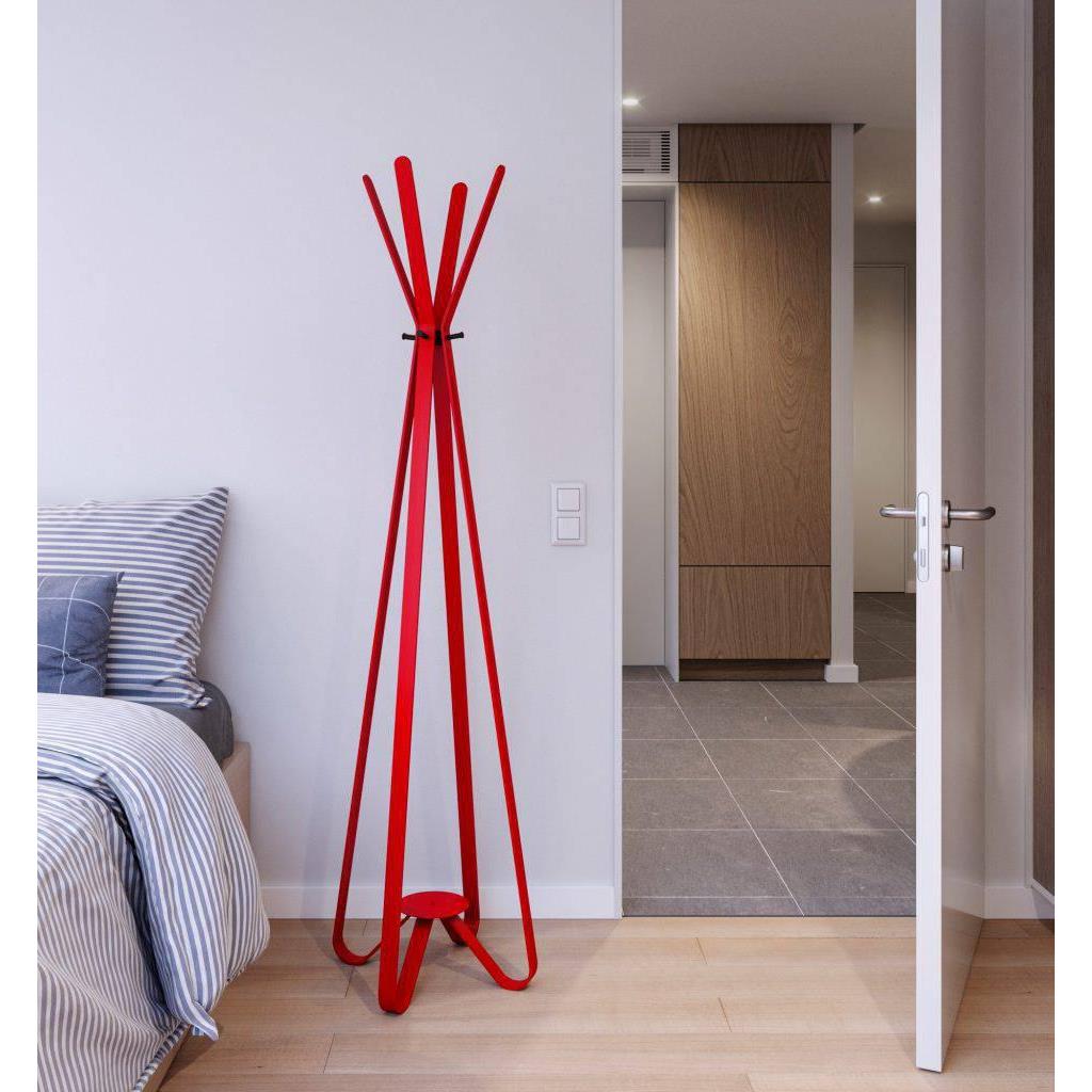 Gorillz Modi staande Design kapstok industrieel - Rood