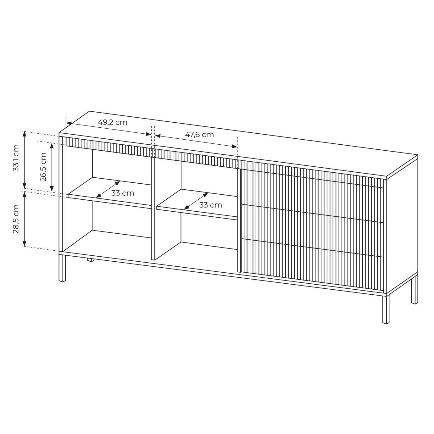 NADUVI Collection Dressoir Allegro