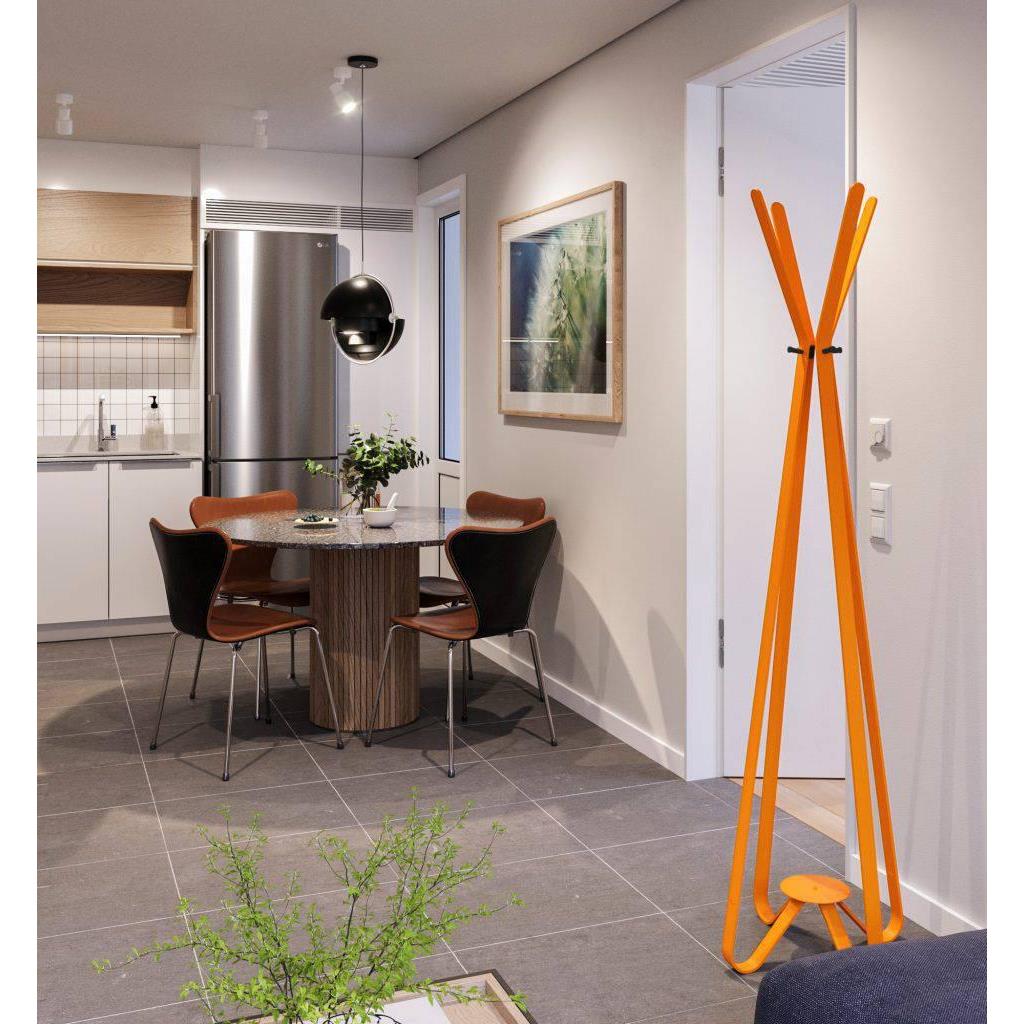 Gorillz Modi Industrieel design Kapstok Staand - Oranje