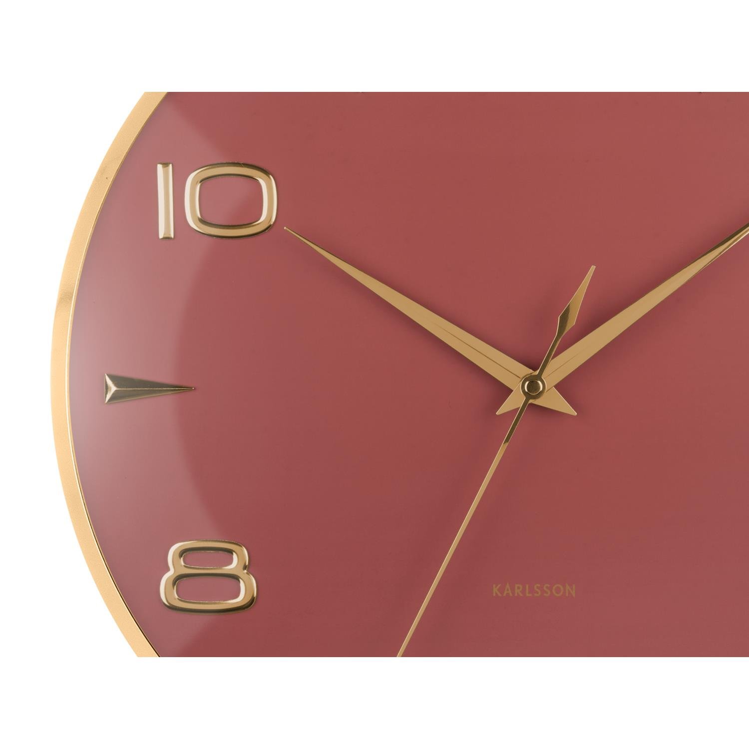 Karlsson - Wall Clock Sienna Glow