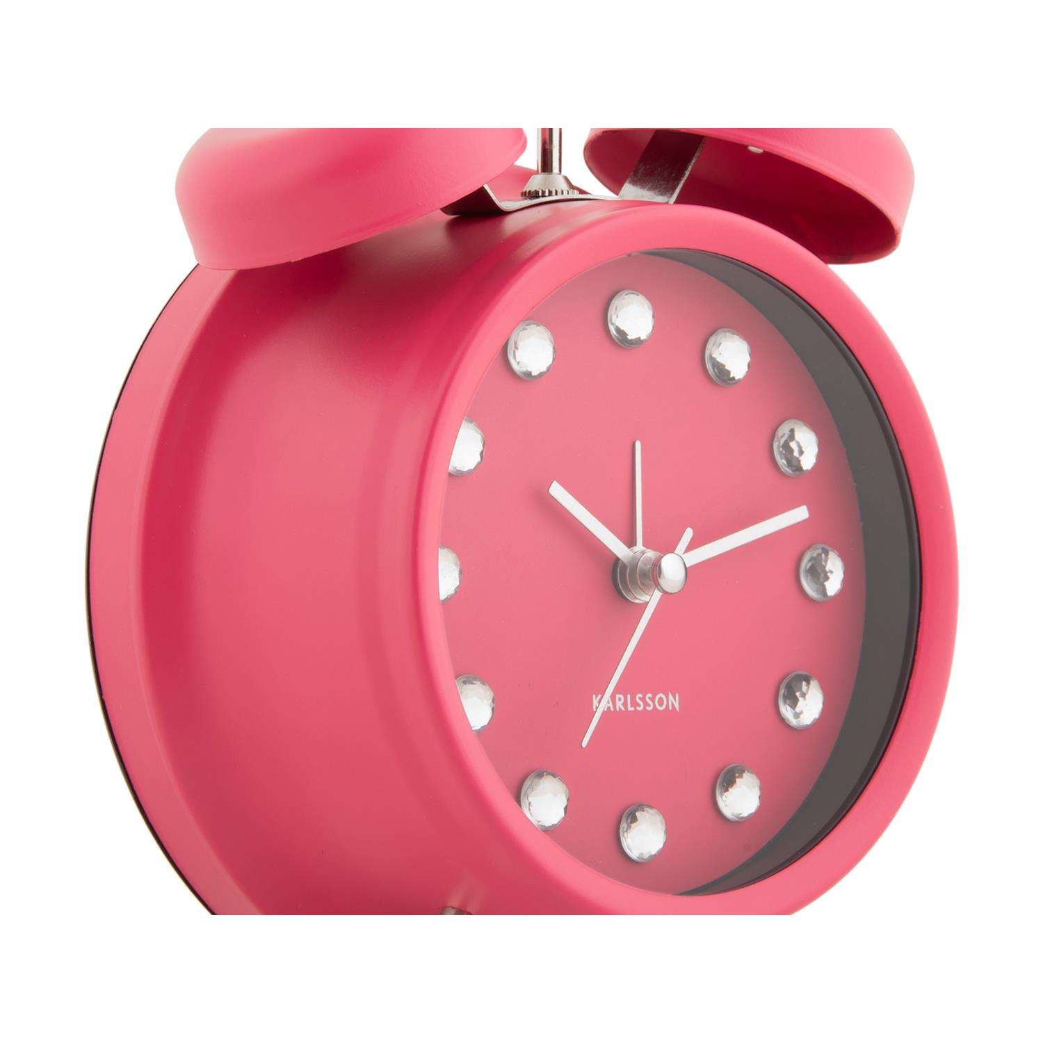 Karlsson Wekker Glam Diamonds - Roze - 11.8x5.7x17cm