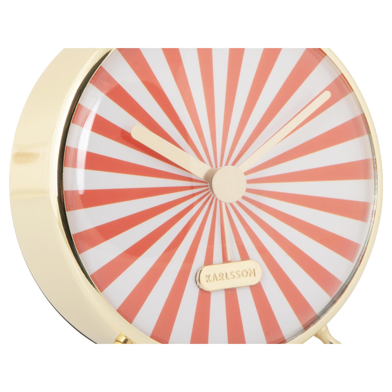 Karlsson Wekker Candy Swirl - Oranje - 12.5x3.7x12.5cm