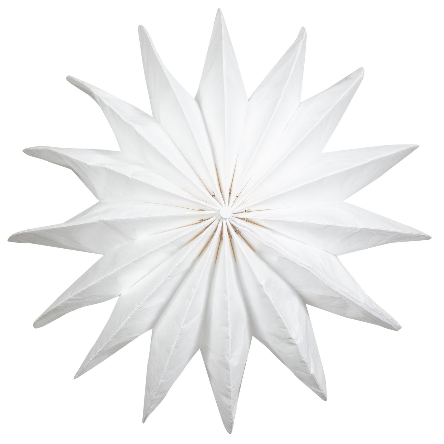 WOOOD Dalia plafondlamp - Papier - Wit - 28xØ40 cm