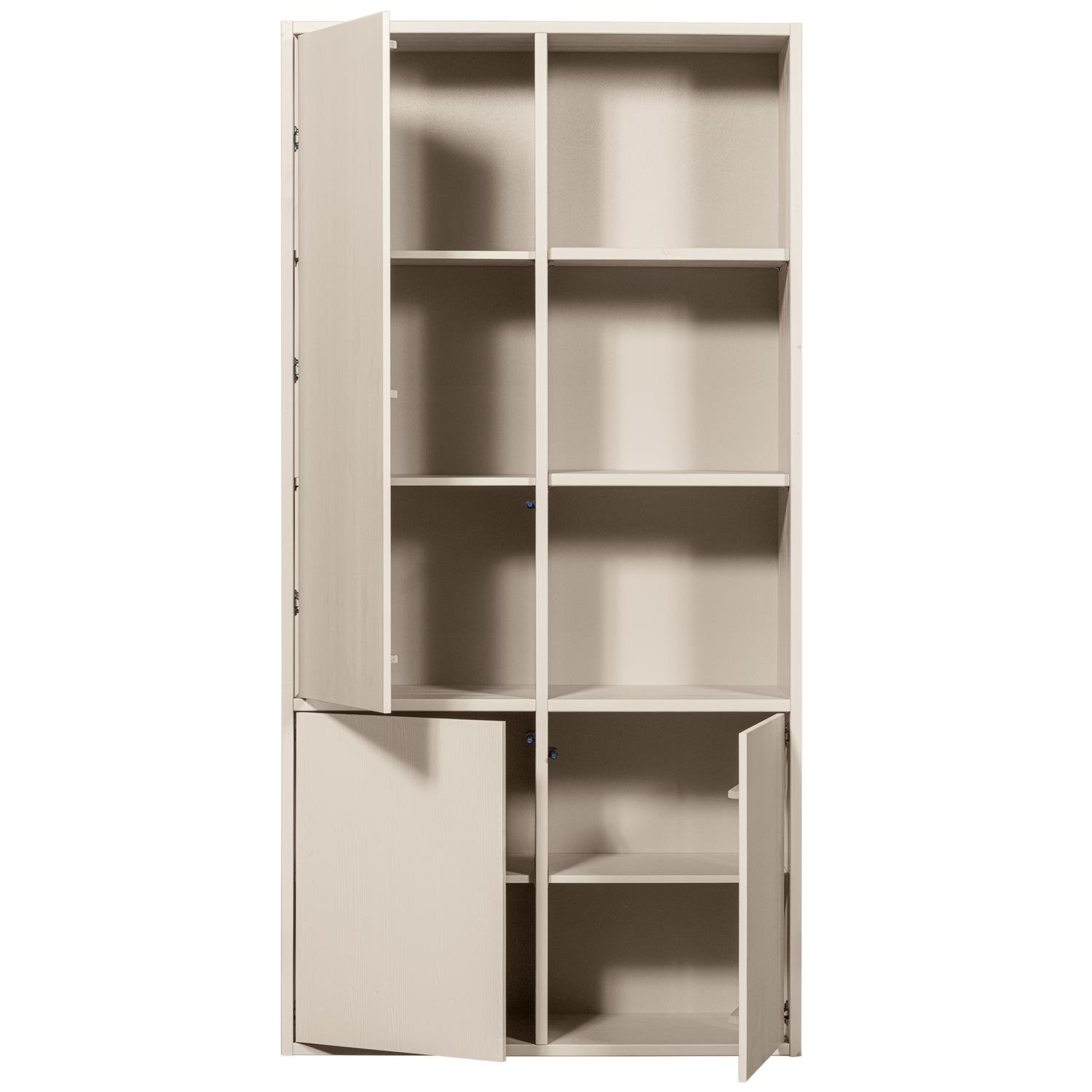 WOOOD Merel opbergkast - Grenen - Dust - 221x100x44