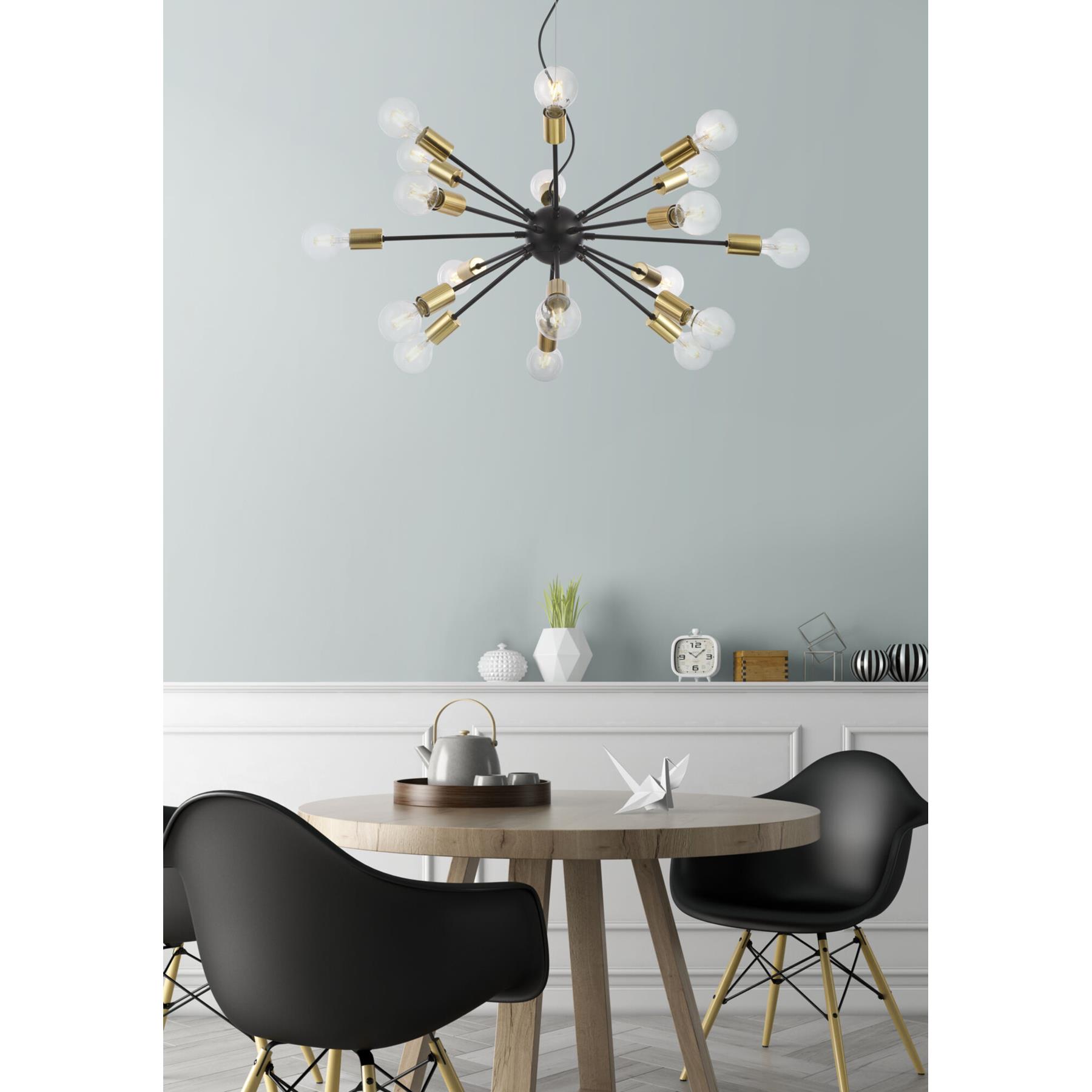 Maytoni - Hanglamp Jackson - Zwart - Ø98