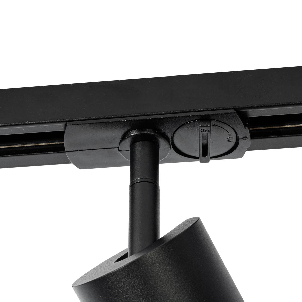 QAZQA Moderne spot met smoke ring voor railsysteem 1-fase GU10 50mm -