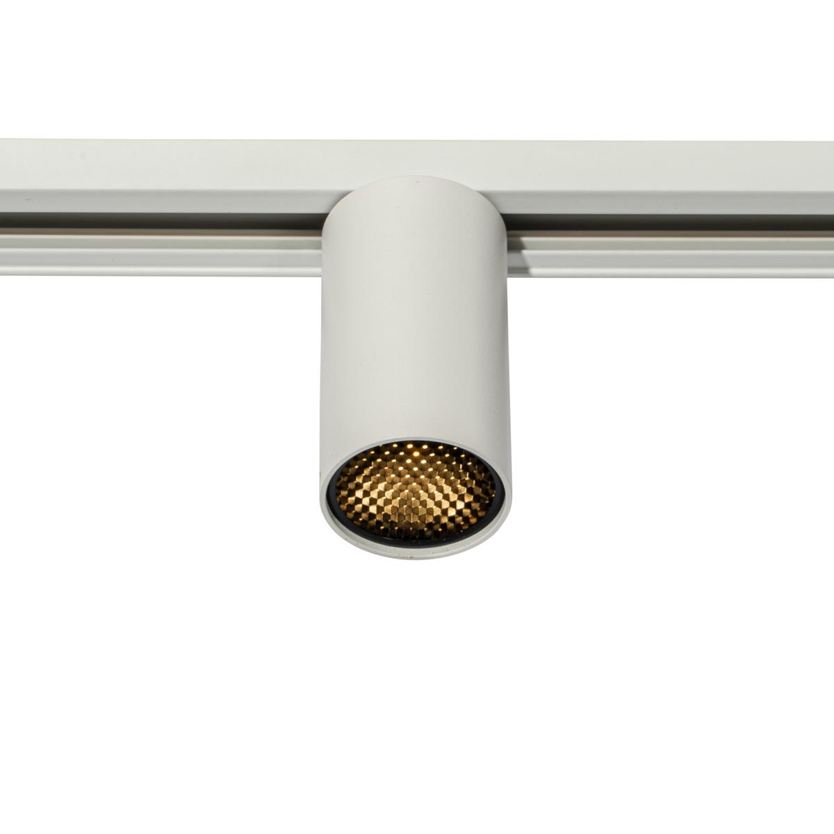 QAZQA Moderne spot wit voor railsysteem 1-fase GU10 35mm - Iconic