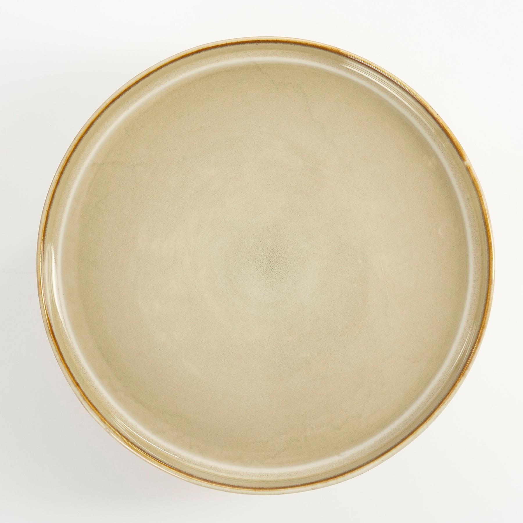 Mica Decorations Racco Taartplateau - H11 x Ø28 cm - Beige