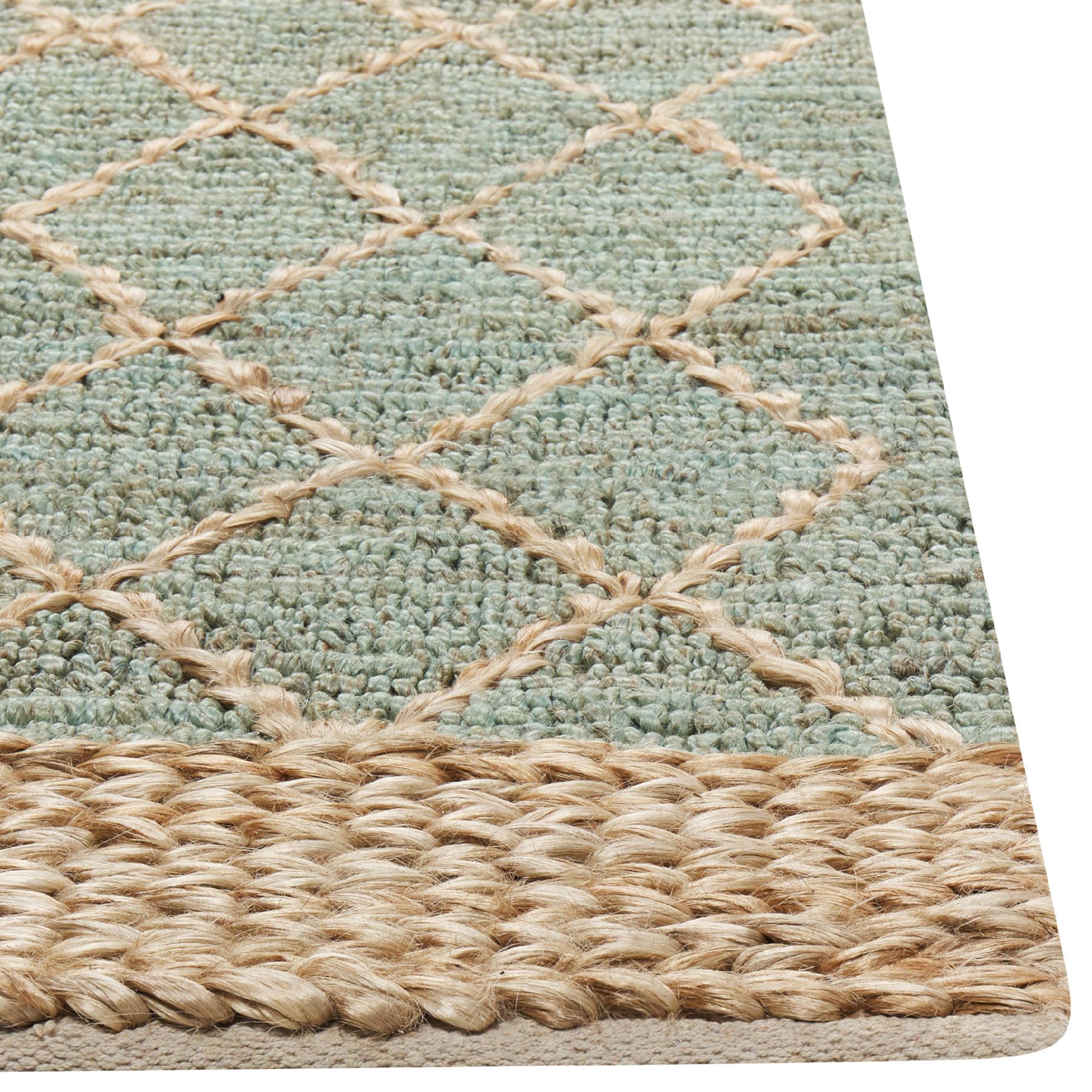 Beliani-TELLIKAYA-Laagpolig vloerkleed-Beige-160 x 230 cm-Jute