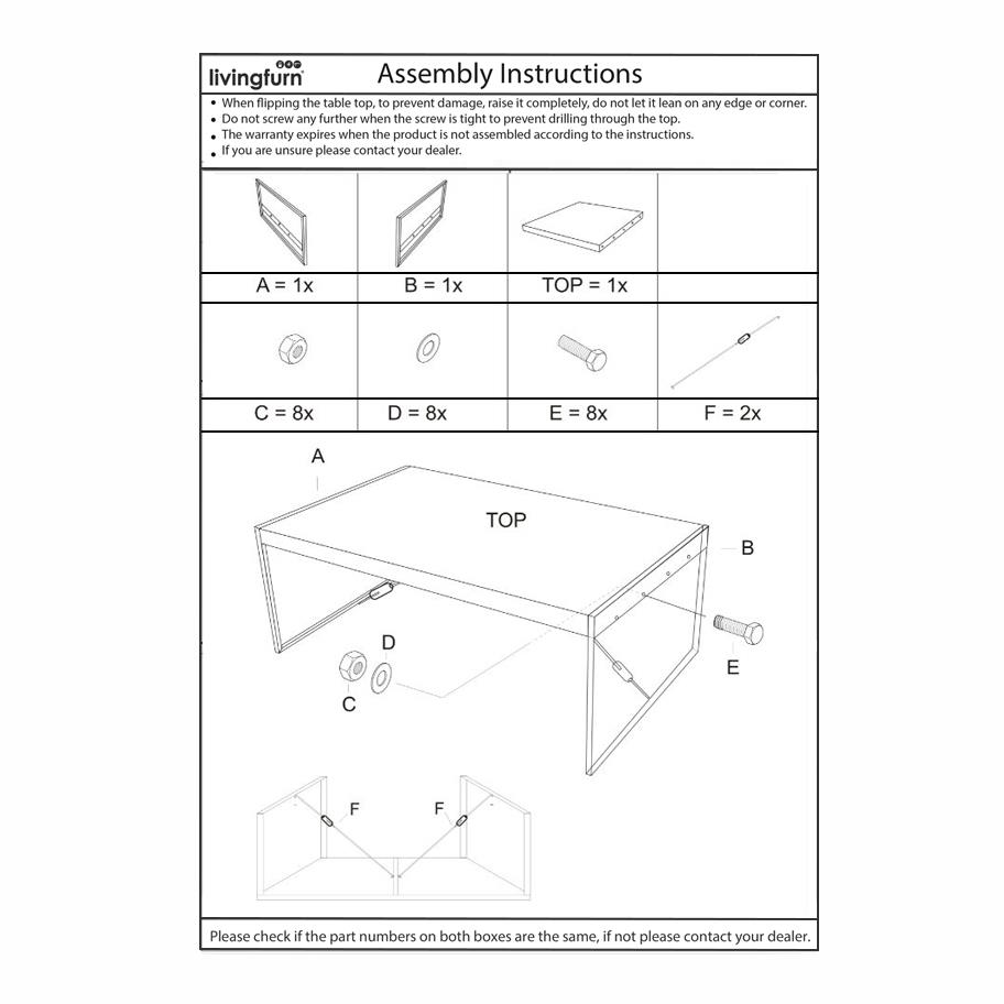 Livingfurn Norris 200x100 cm