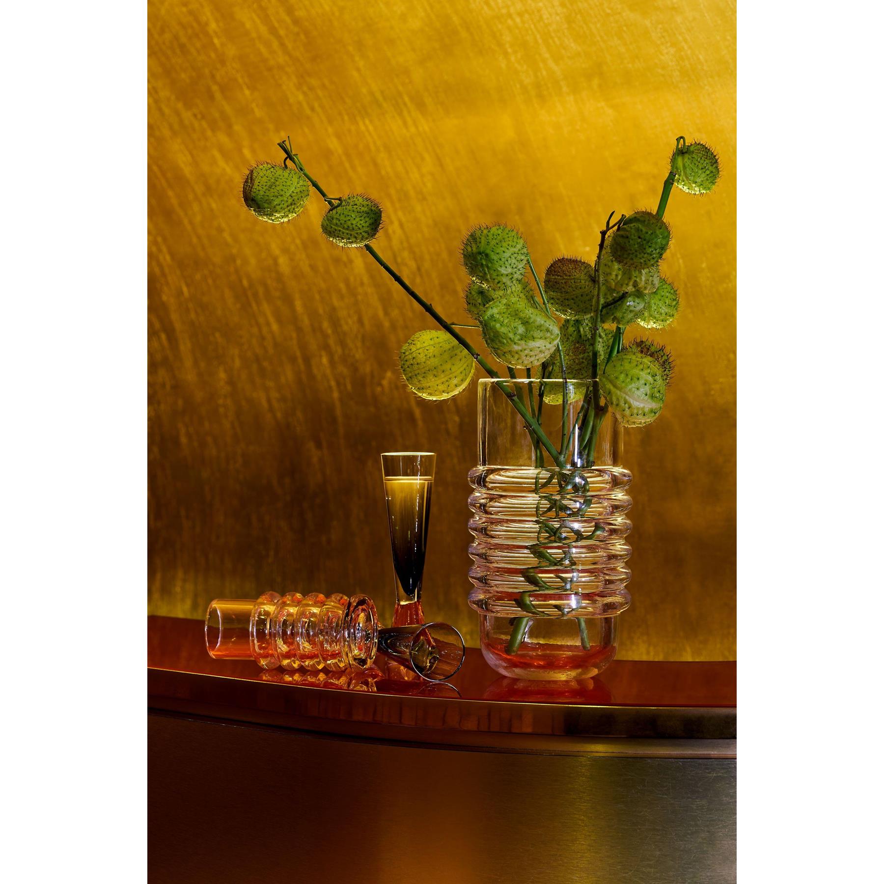 Tom Dixon Press vaas large transparant