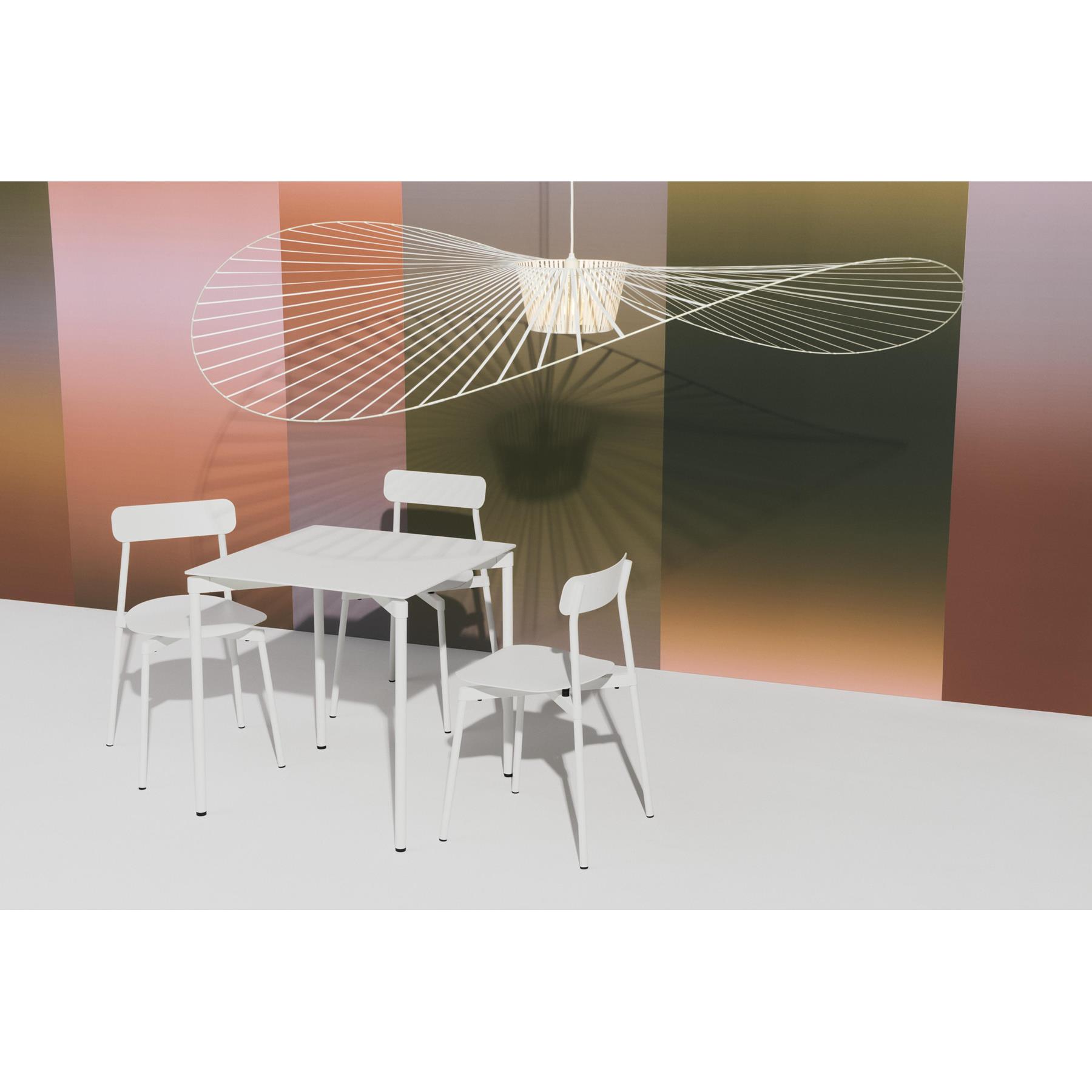 Petite Friture Fromme eettafel 70x70 Pearl Grey