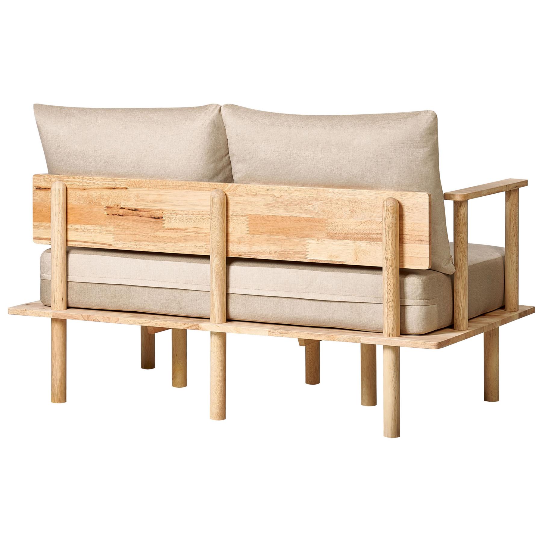 Beliani - ASKER - Woonkamer set - Beige - Polyester