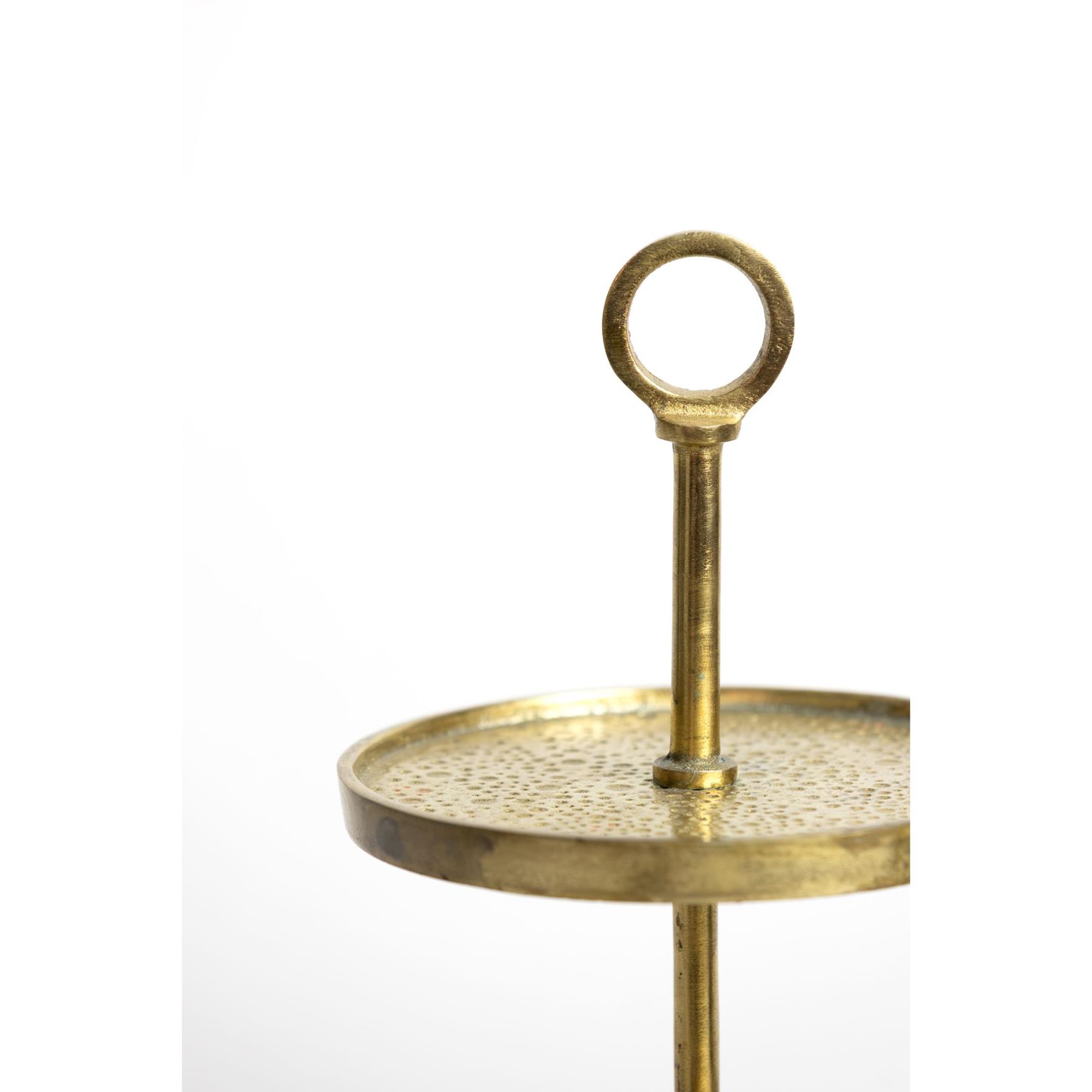 Light & Living Etagère Lutek - Goud - 2 Laags