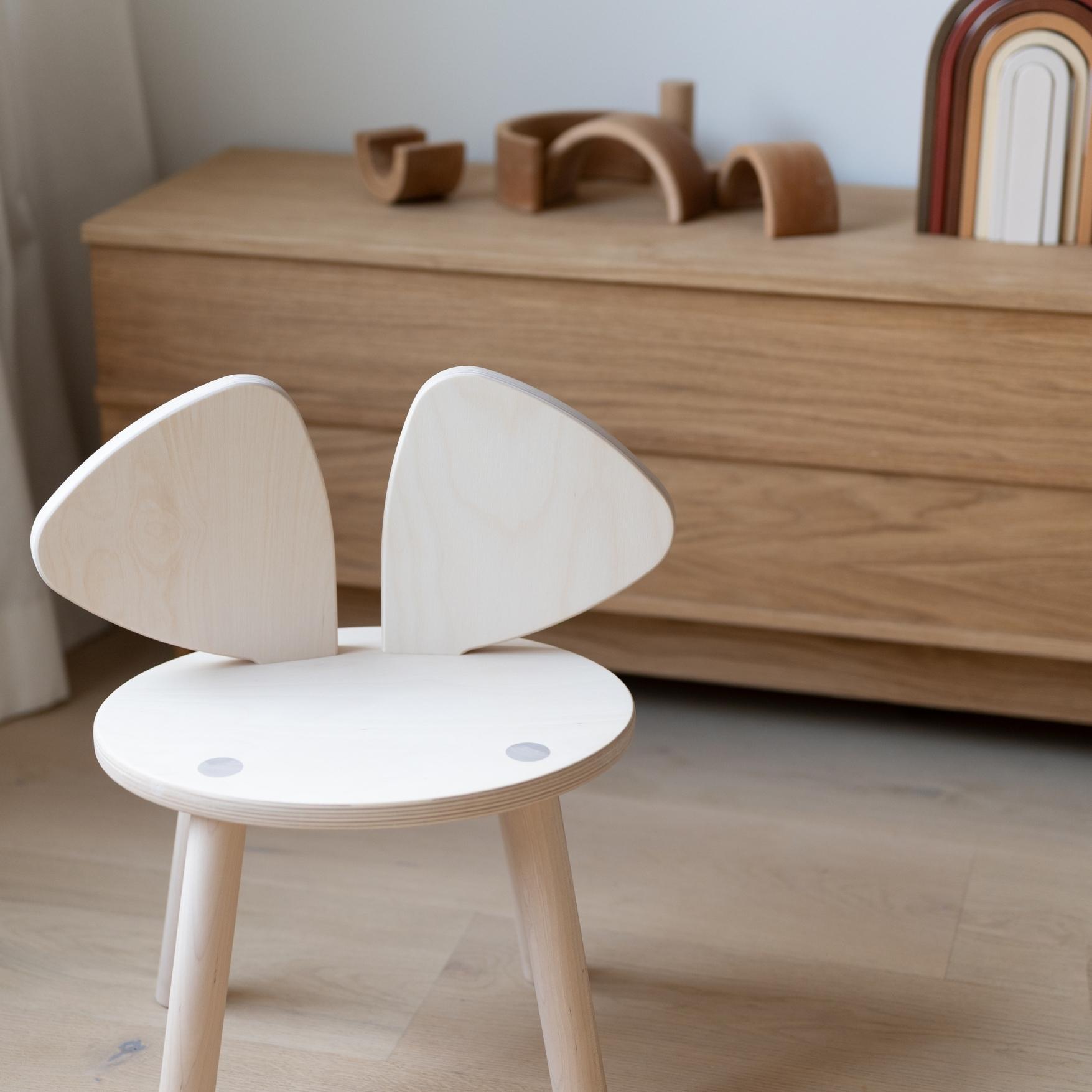 Nofred Mouse kinderstoel Beige