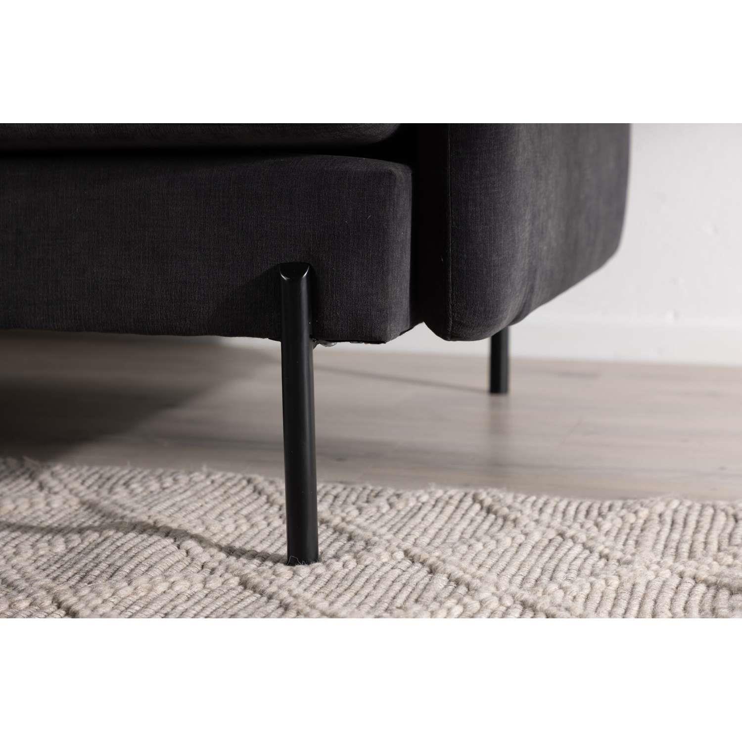 Venture Home Antibes Bank 87 x 86 x 209,5 - Donkergrijs
