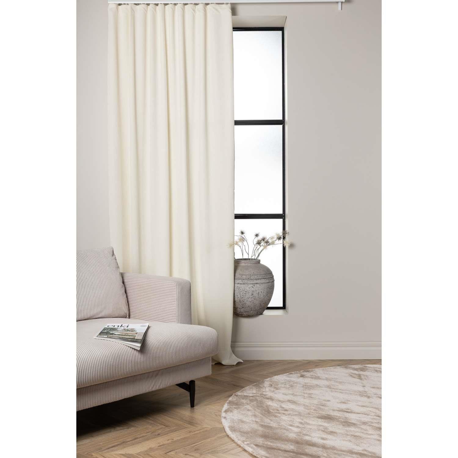 Venture Home Elma Gordijn 290x140 - Gebroken wit
