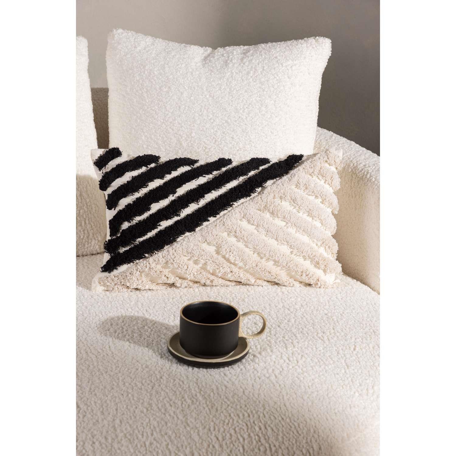 Venture Home Zara Kussenhoes 30x50 - Wit