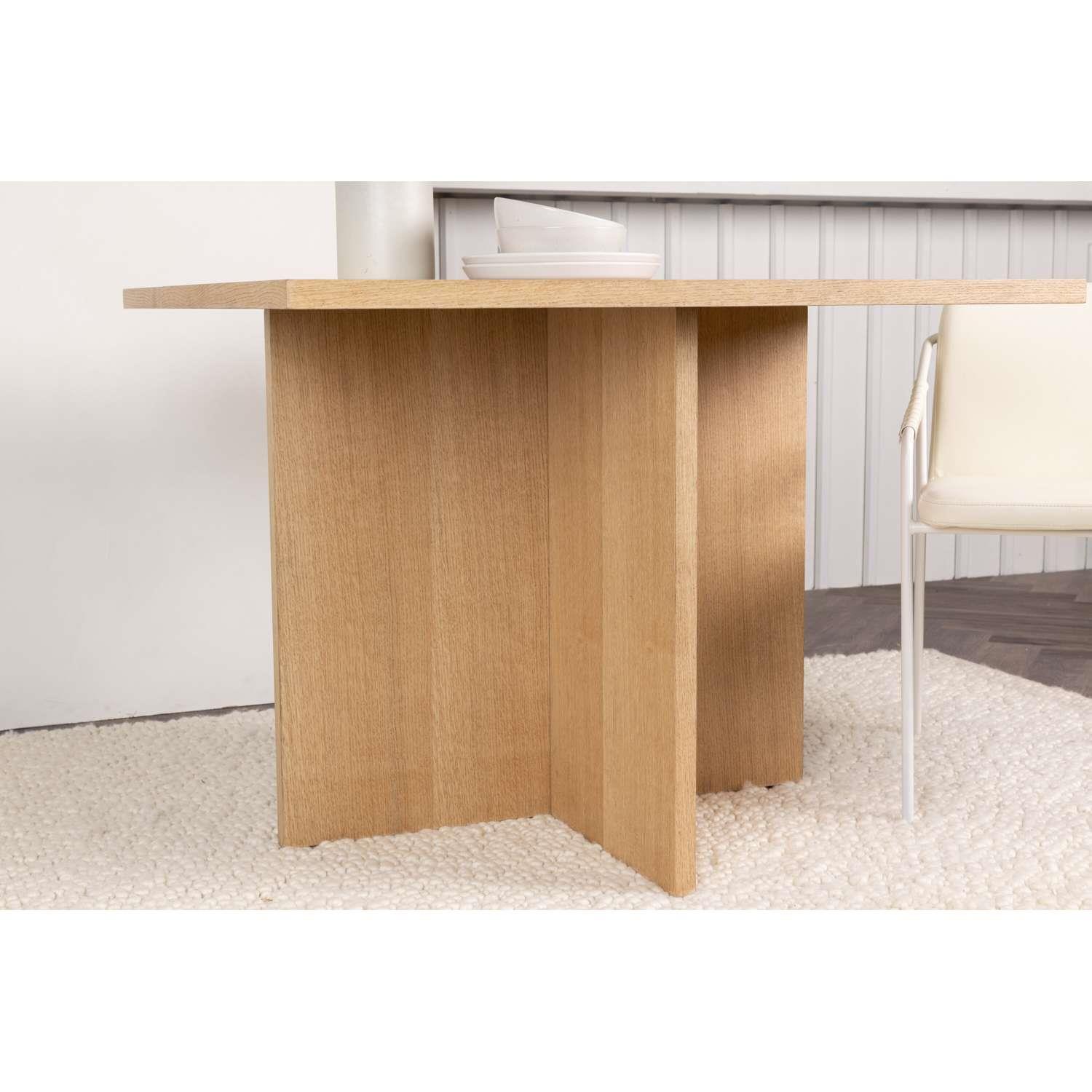 Venture Home Leo Eettafel 100 x 100 - Naturel