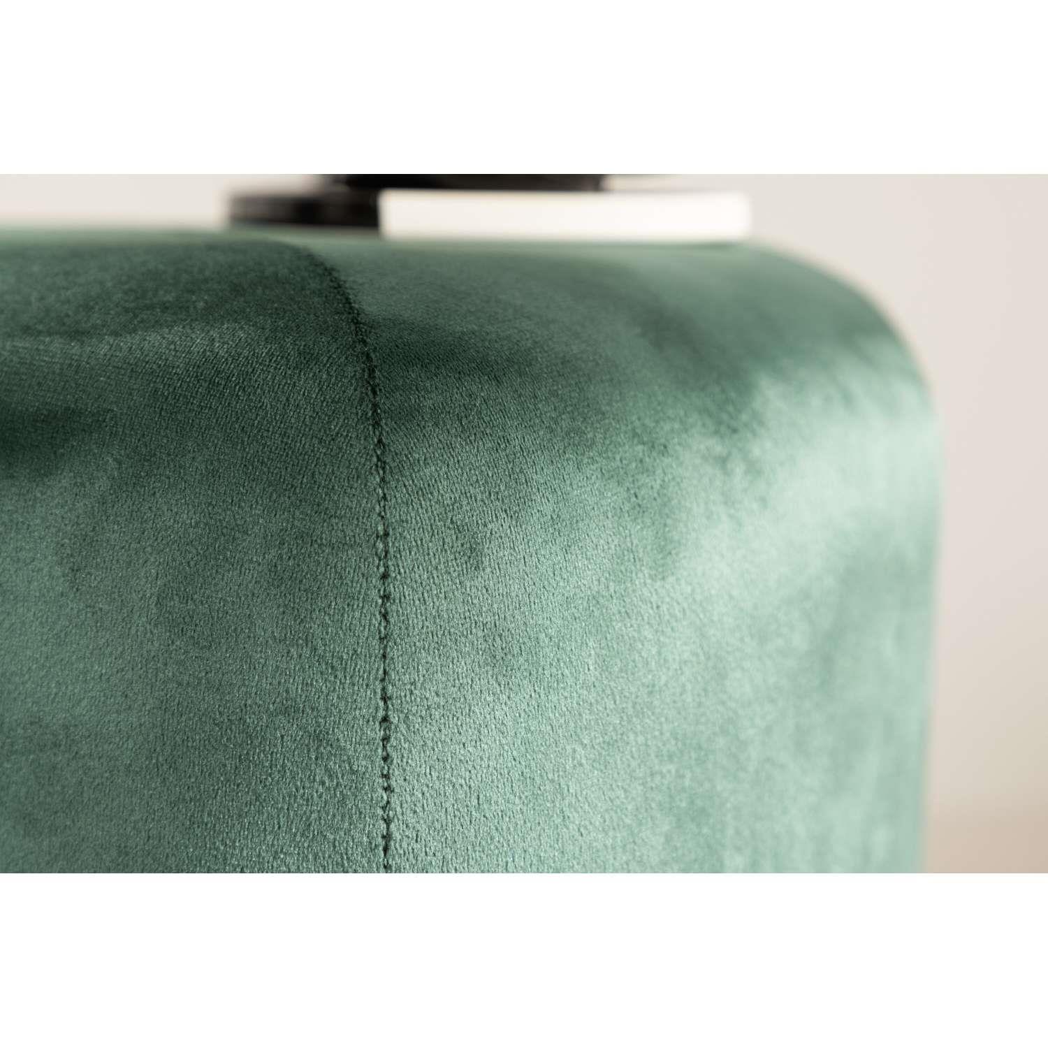 Venture Home Peg Hocker | Poef ⌀46 - Groen