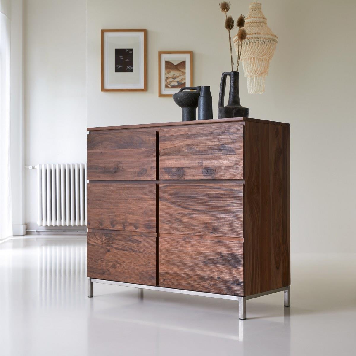 Tikamoon - Nova - Massief palissander dressoir 100 cm