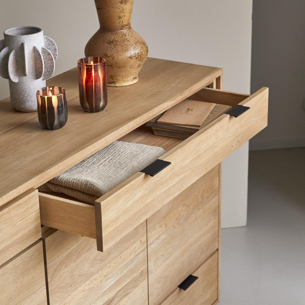 Tikamoon - Senson - Massief eikenhouten buffet 200 cm
