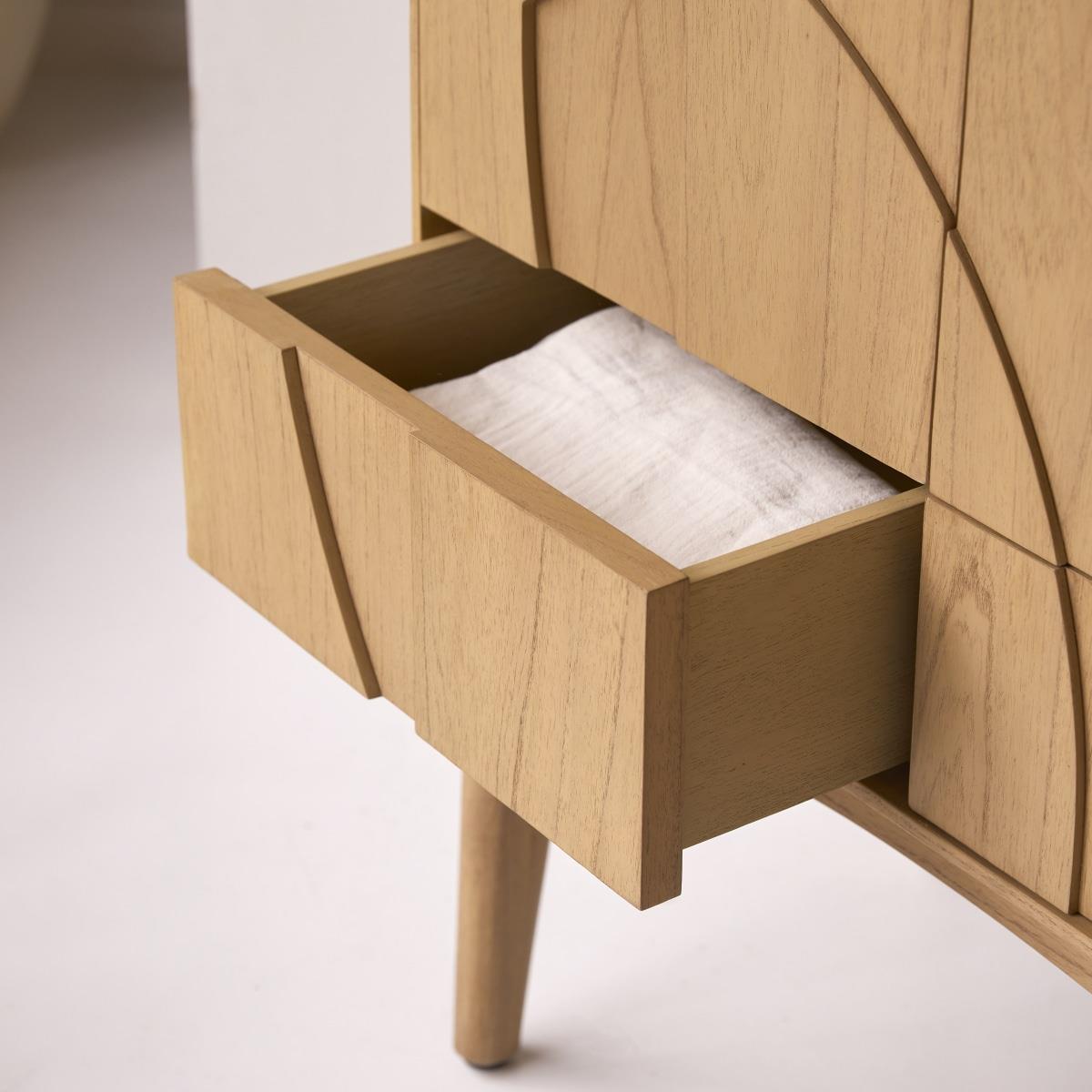 Tikamoon - Otho - Dressoir van mindihout 90 cm