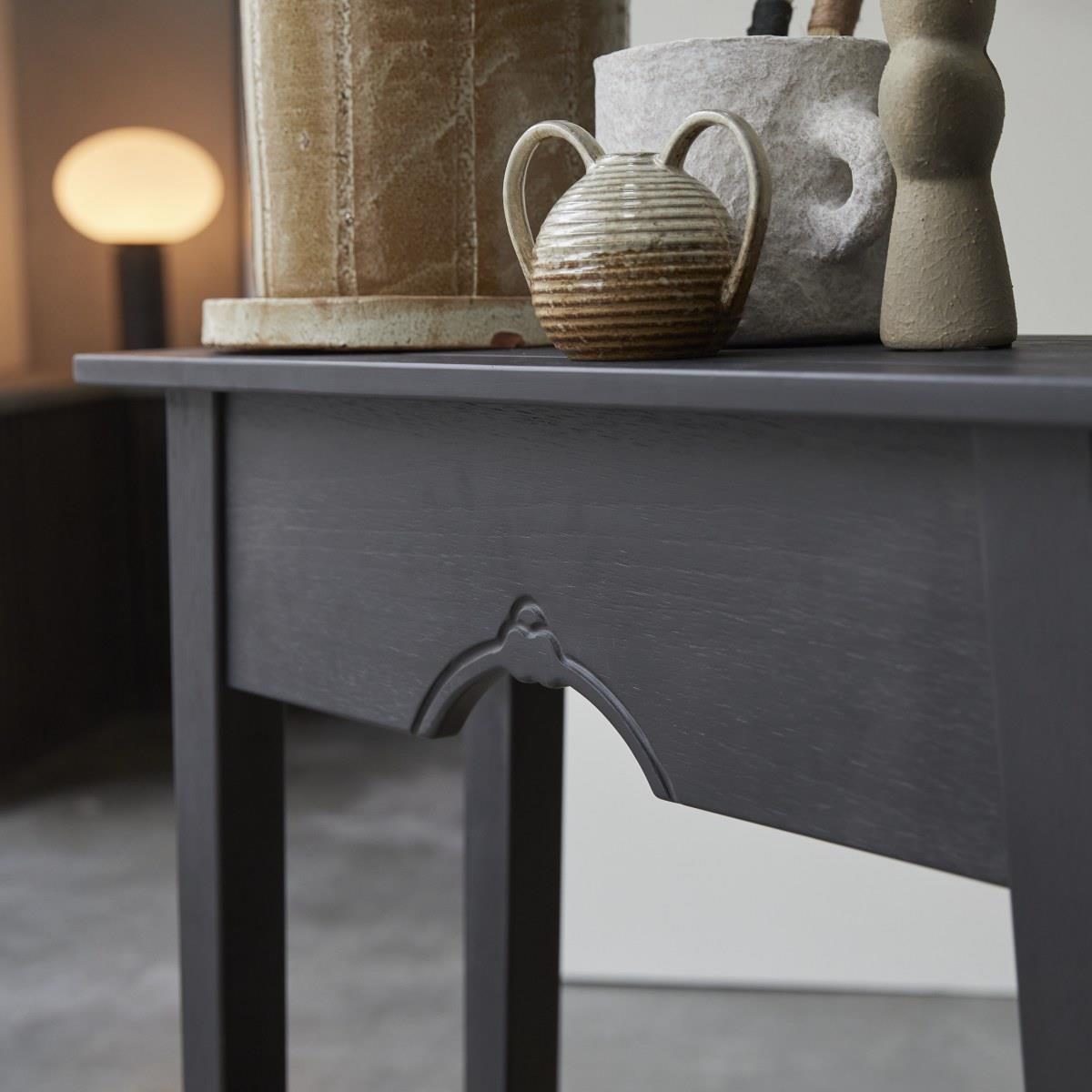 Tikamoon - Thaki Black - Bijzettafel van wengé