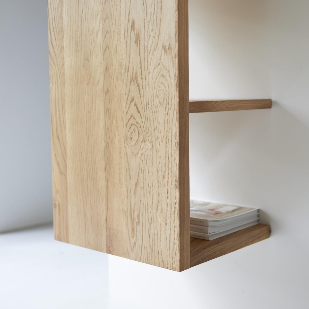 Tikamoon - Easy - Wandplank van massief eikenhout