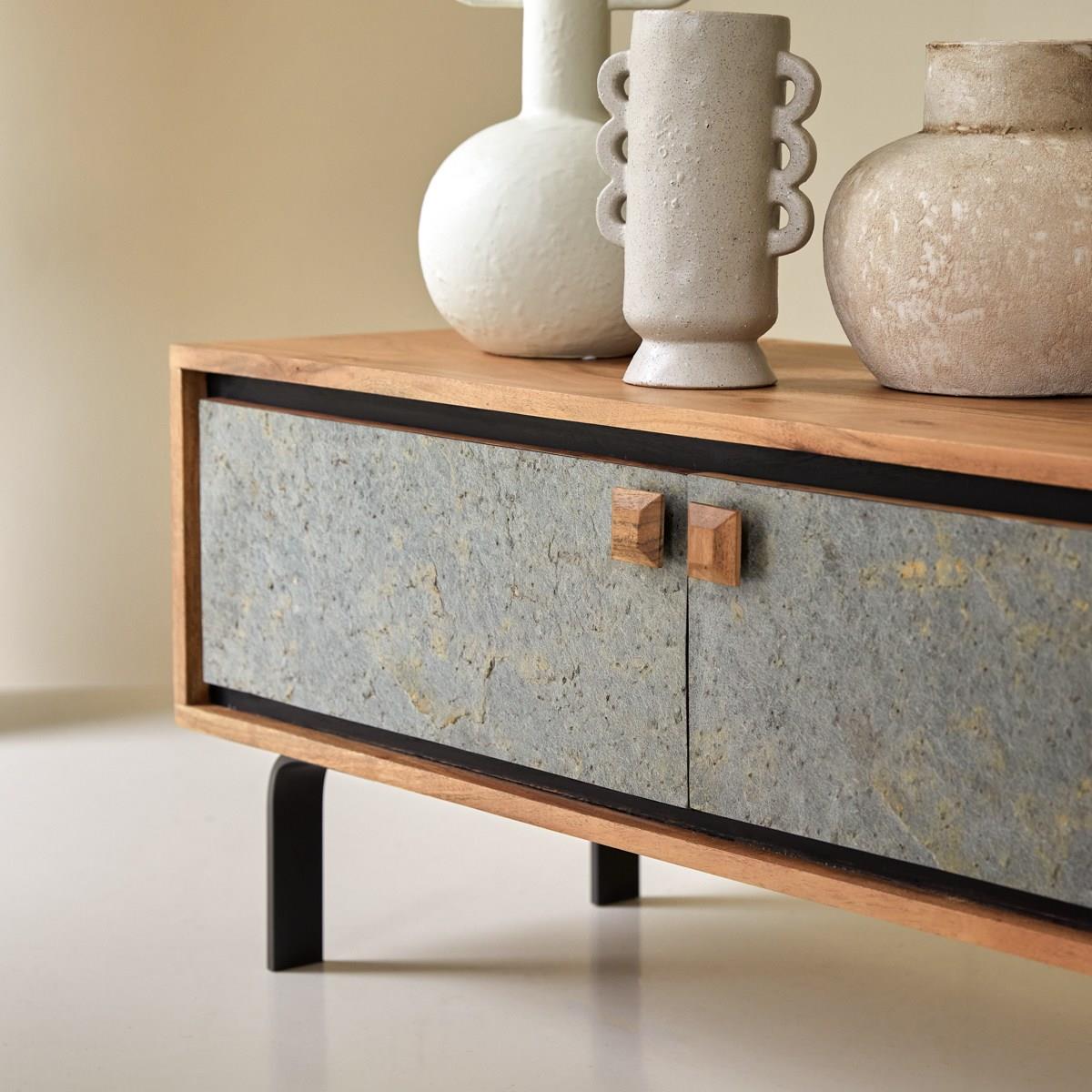 Tikamoon - Temis - Acacia tv-meubel 160 cm
