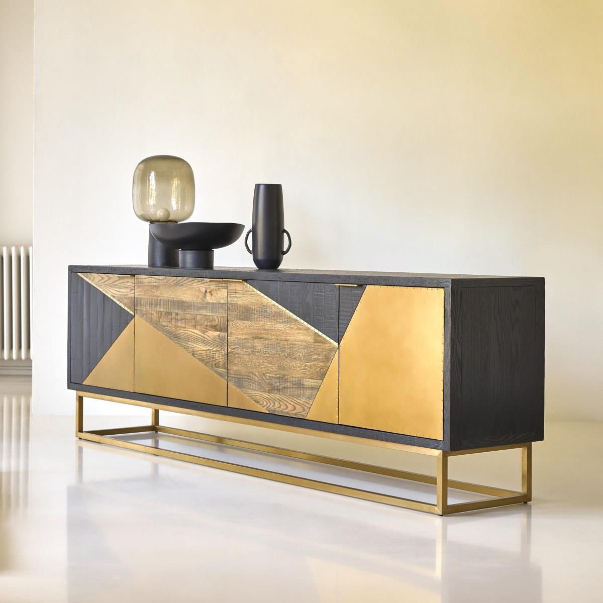 Tikamoon - Oscar - Eiken tv-meubel 240 cm