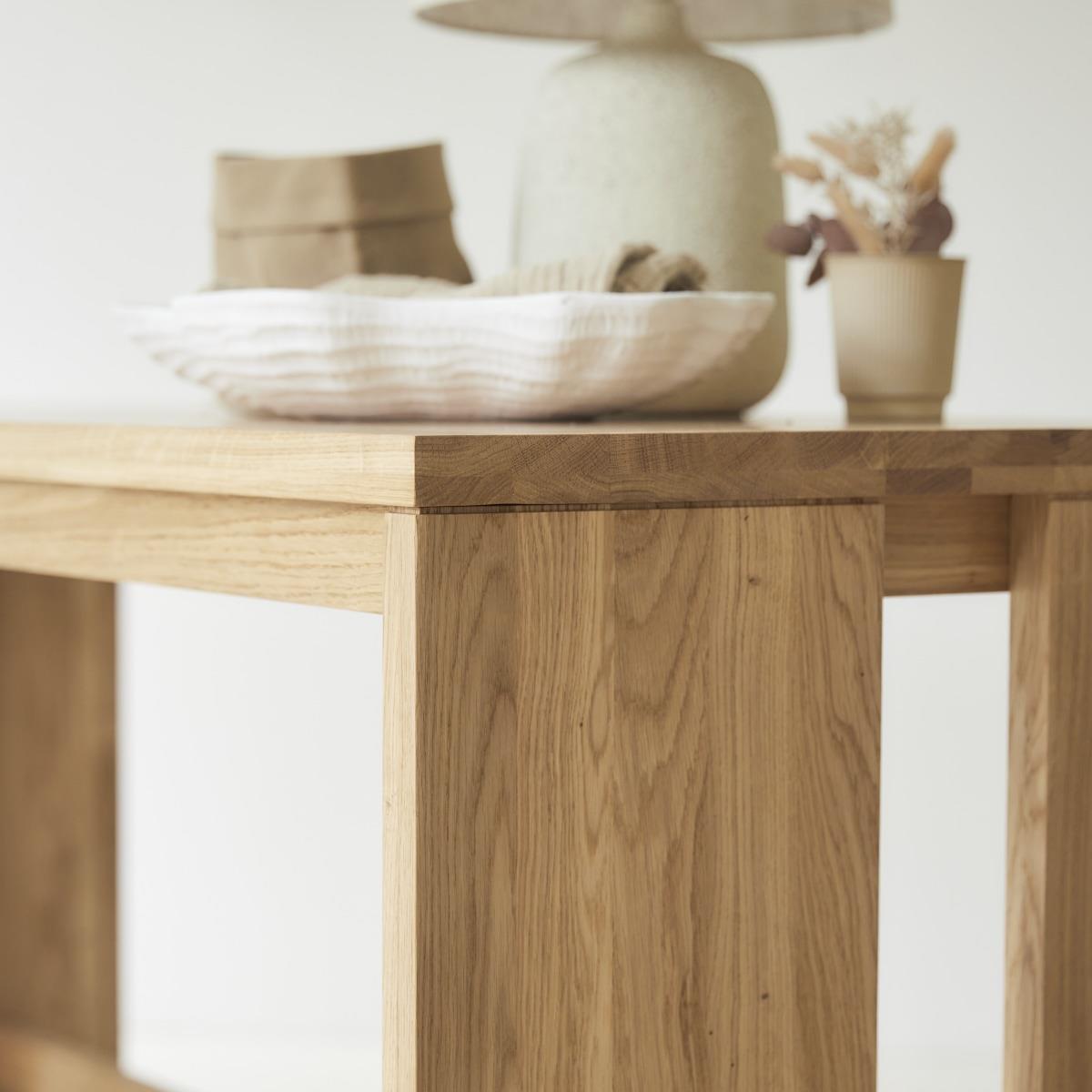Tikamoon - Bureau Eden van massief eiken 160 cm