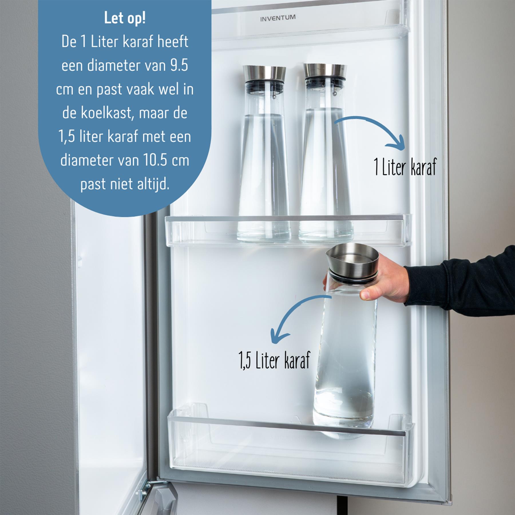 Krumble Karaf glas 1L